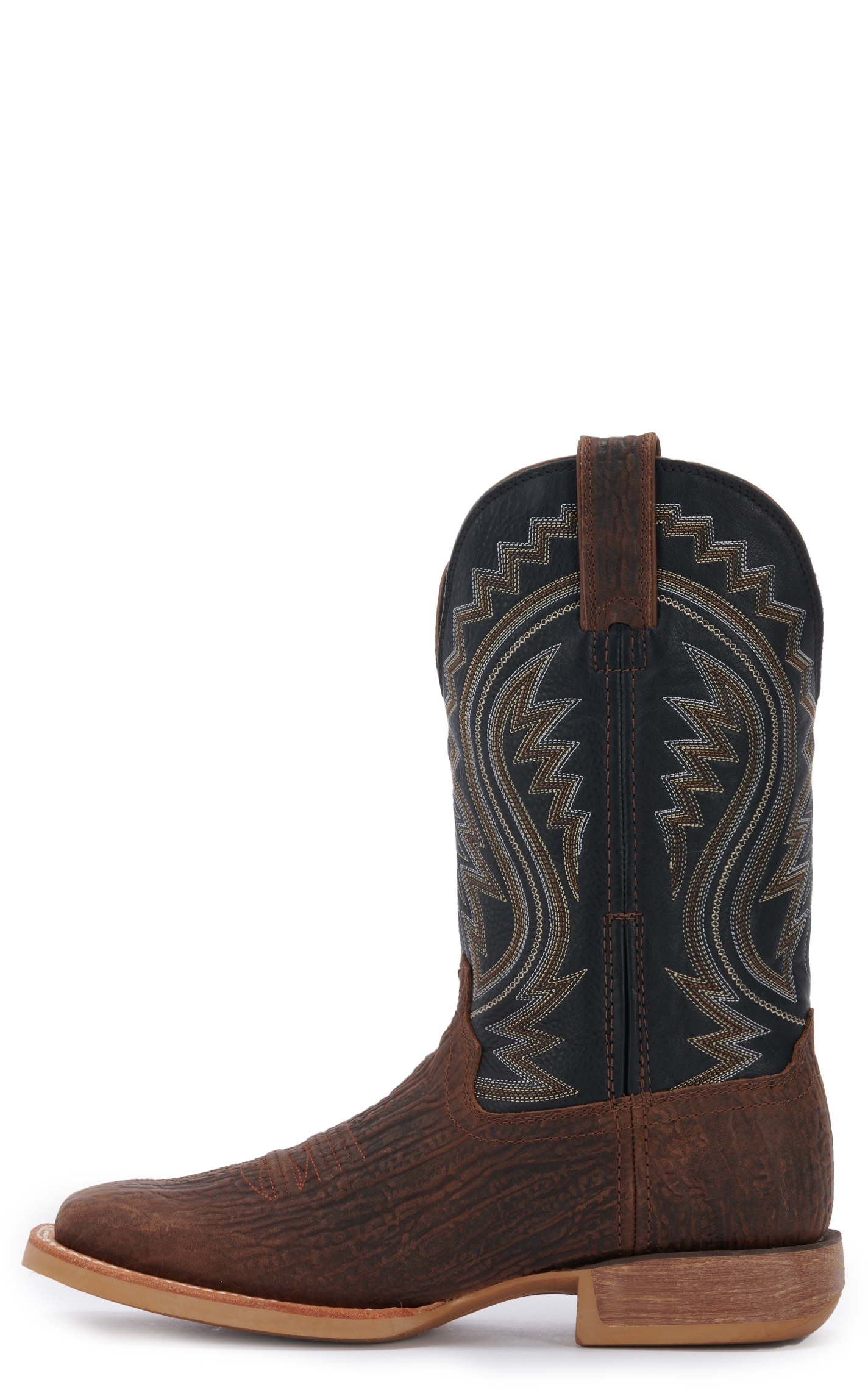 Durango Men's Rebel Pro Acorn Brown and Black Onyx Square Toe Cowboy Boot - Image 1