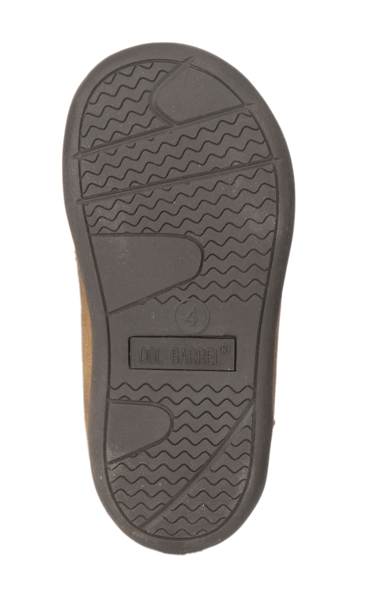 Double Barrel Toddler Tan with Brown Embossed Inlay Casual Chukka Shoe - Image 1