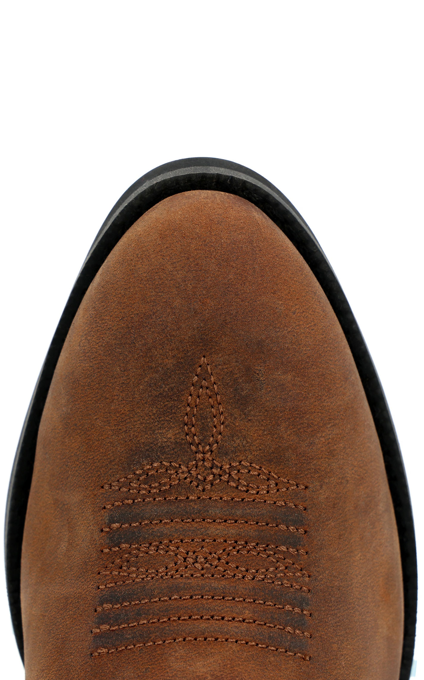 Durango Kid's Brown Shyloh Round Toe Cowboy Boots - Image 1