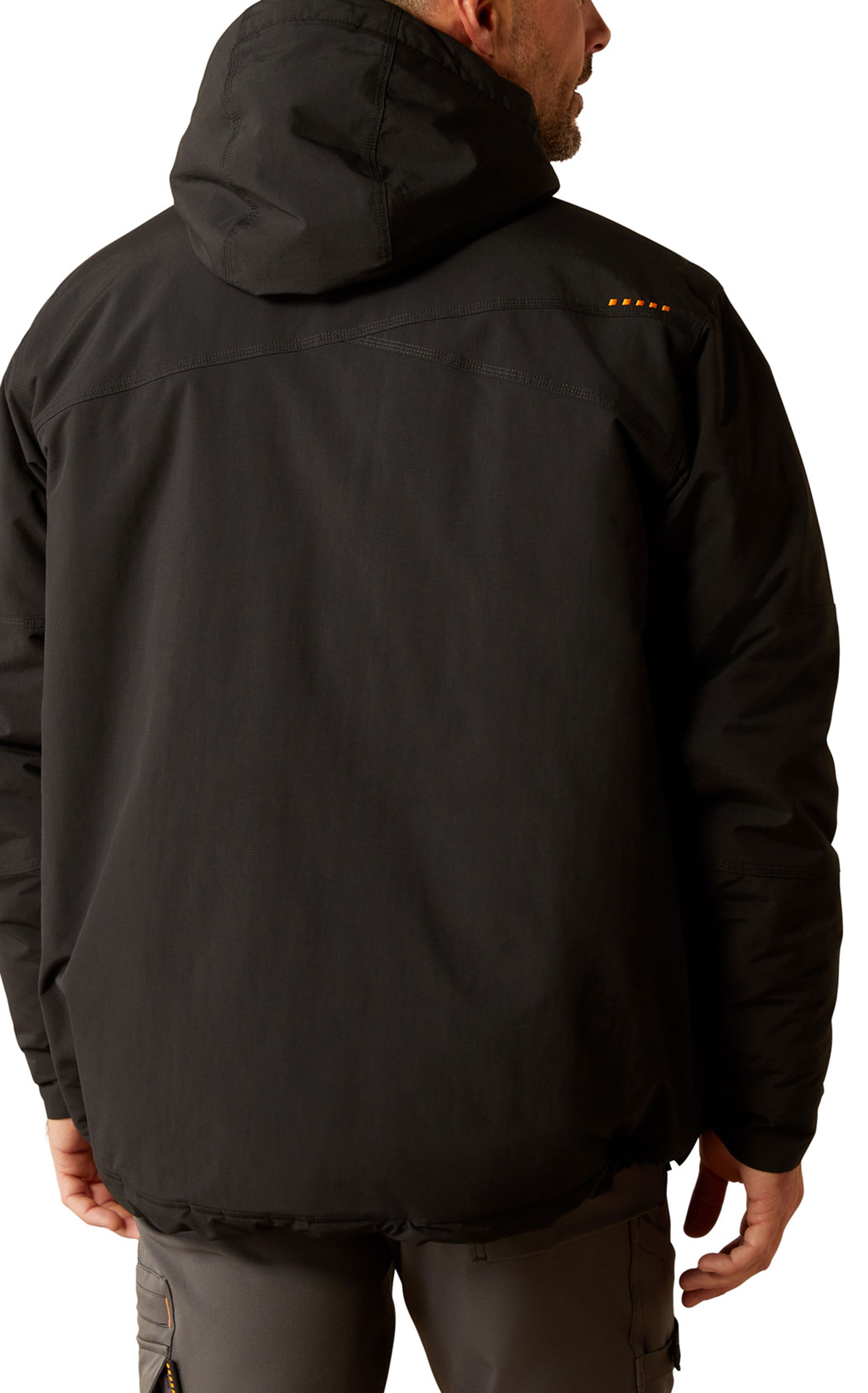 Ariat Rebar Men's Black Cordura Ripstop Insulated Work Jacket - Image 1