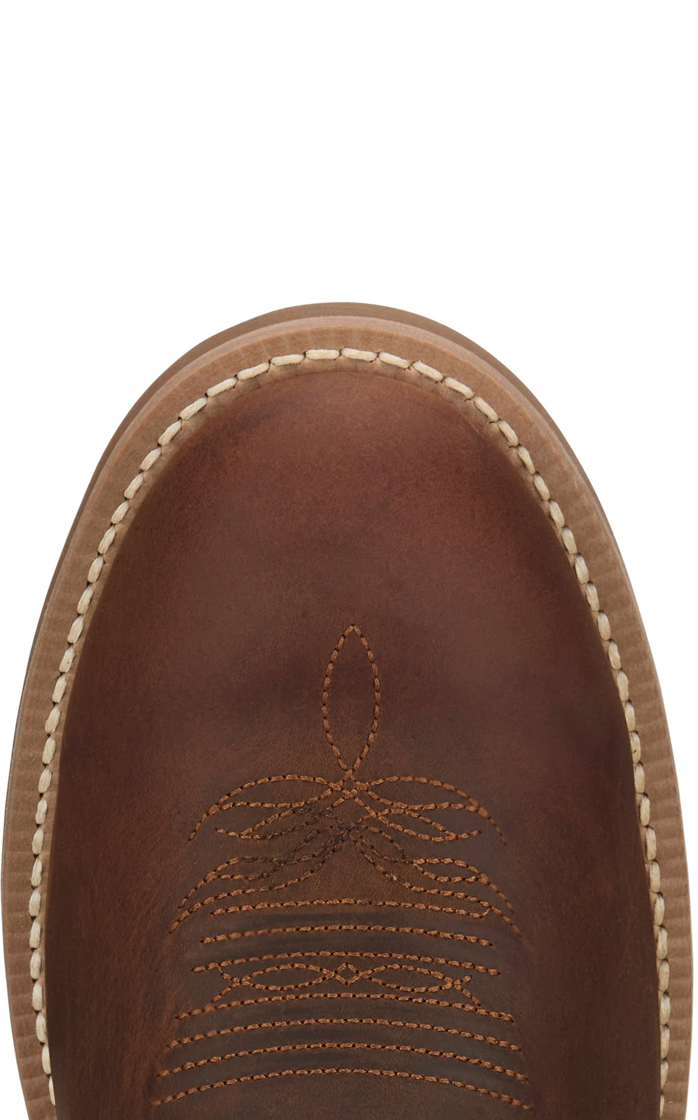 Cavender’s Men's 11” Brown & Dark Green Frontier Cowboy Boots - Image 1