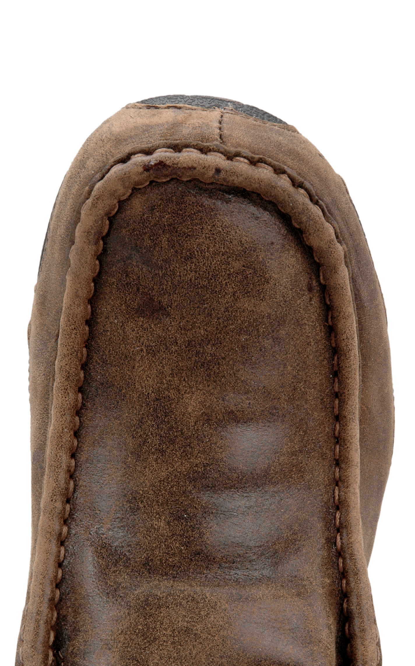 Twisted X Men's Brown Bomber Driving Moccasin Lace Up Casual Shoes - Image 1