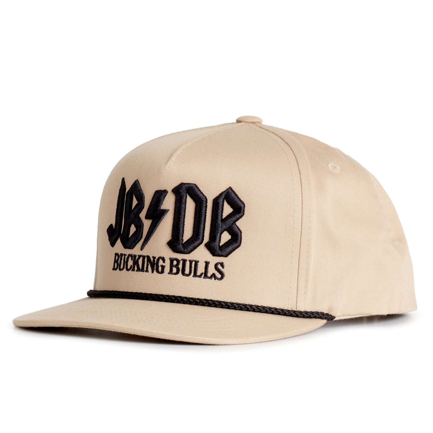 Rodeo Time Dale Brisby Tan JB/DB Riff Raff Rope Curved Bill Cap - Image 1