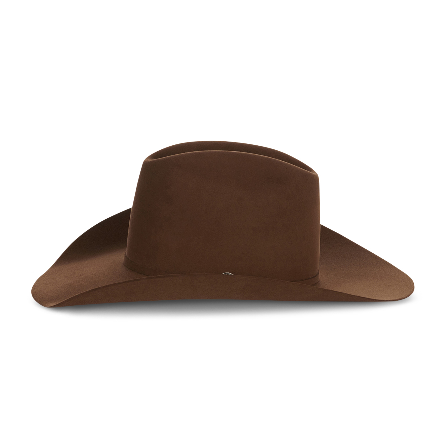 Resistol Rough N Ready 30X Dunn Cattleman's Crown Felt Cowboy Hat - Image 1