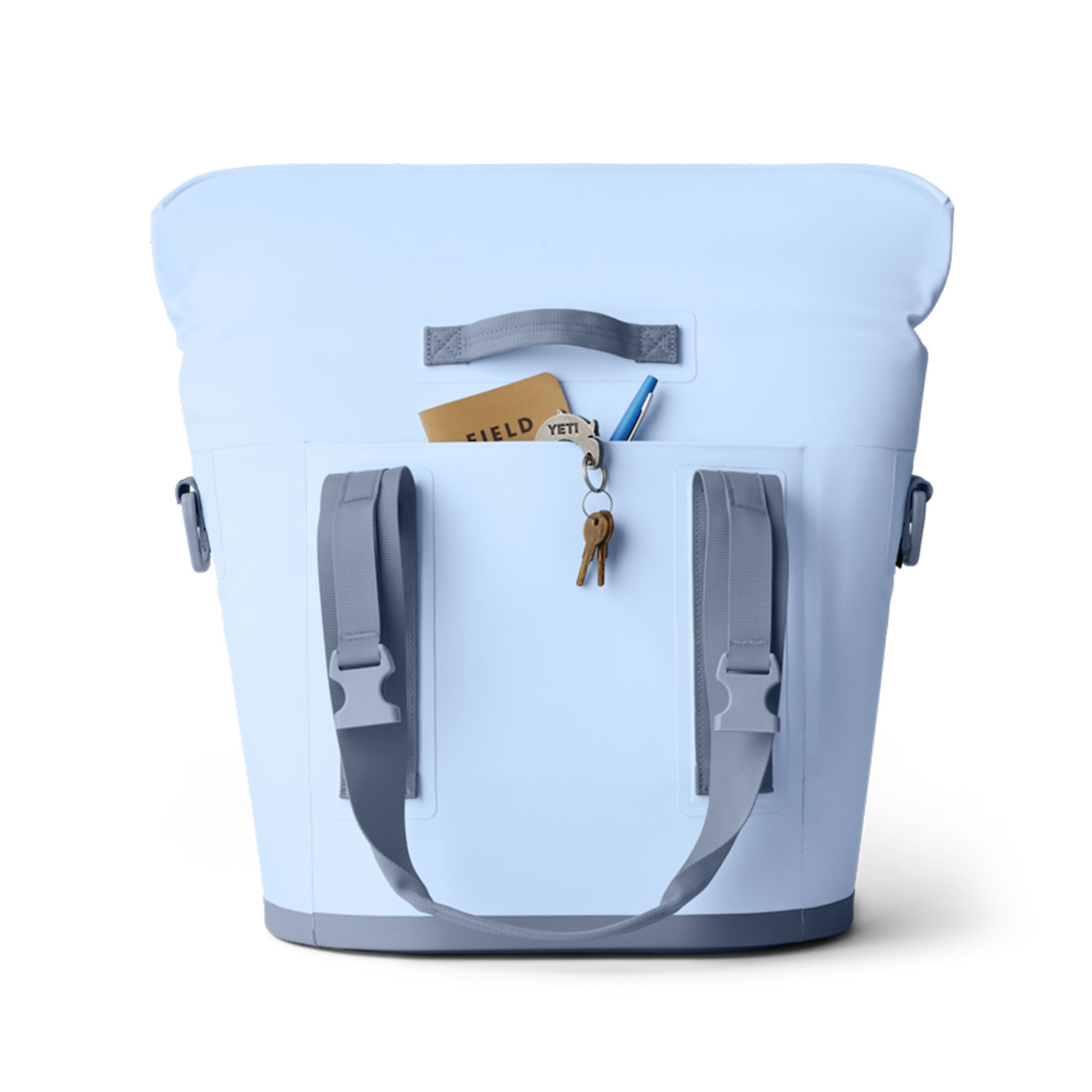 YETI Big Sky Blue Hopper M15 Tote Soft Cooler - Image 1