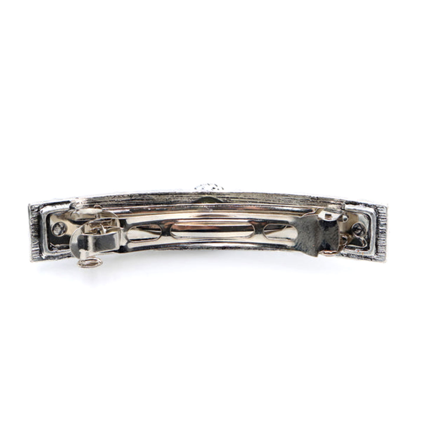 Cowgirl Confetti Silver & Turquoise Isla Barrette - Image 1