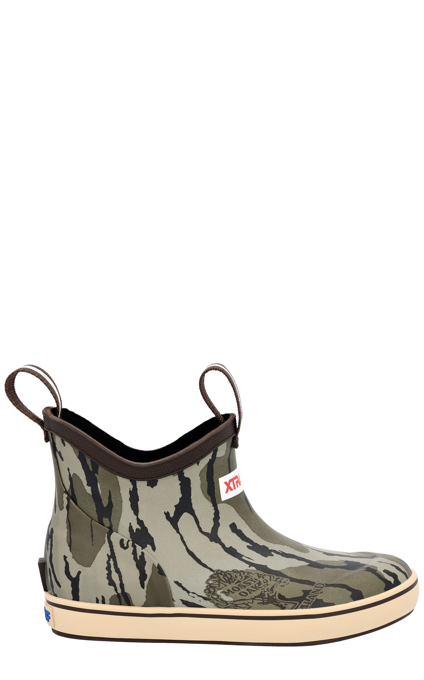 XTRATUF Kid's Mossy Oak Bottomlands Ankle Deck Rubber Boots - Image 1
