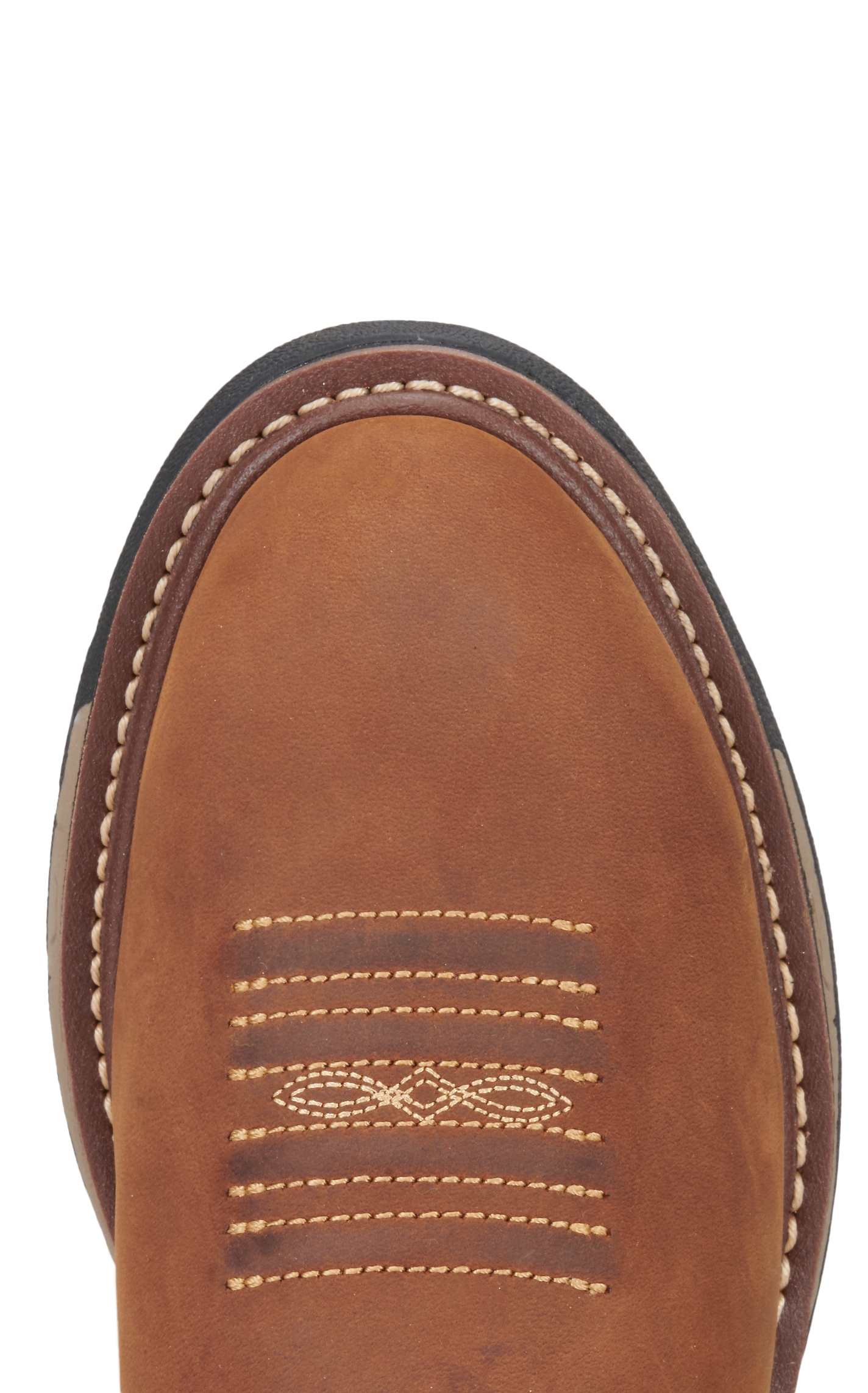 MEN 11IN  SADDLE TAN WP WD SQ TOE - Image 1