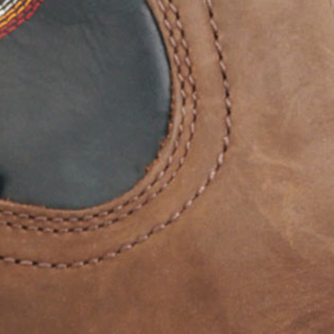 Ariat Men's OverDrive Dark Brown and Black Wide Square Composite Toe Work Boots - Image 1