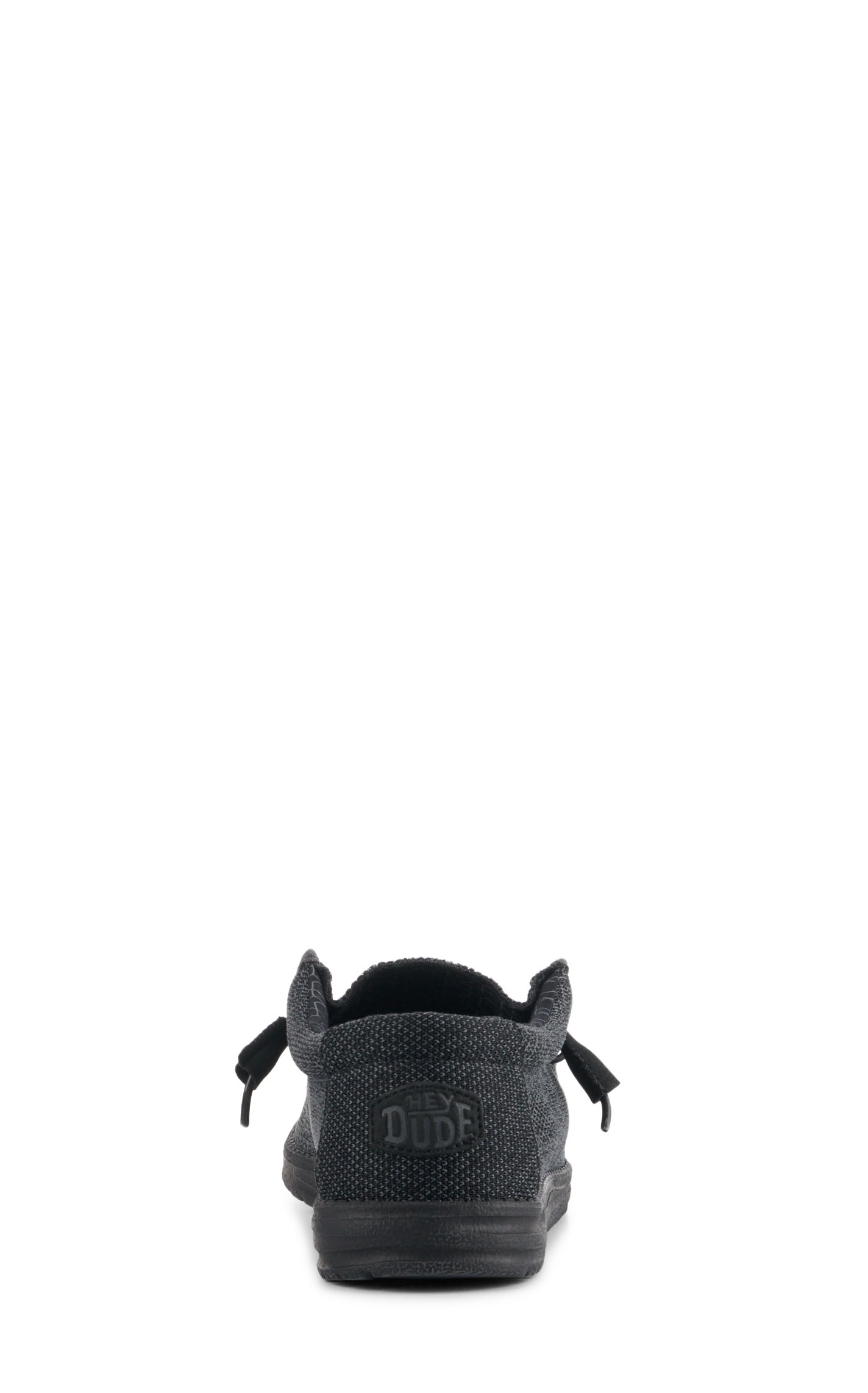 Hey Dude Men's Wally Sox Micro Black Lace Up Casual Shoes - Image 1