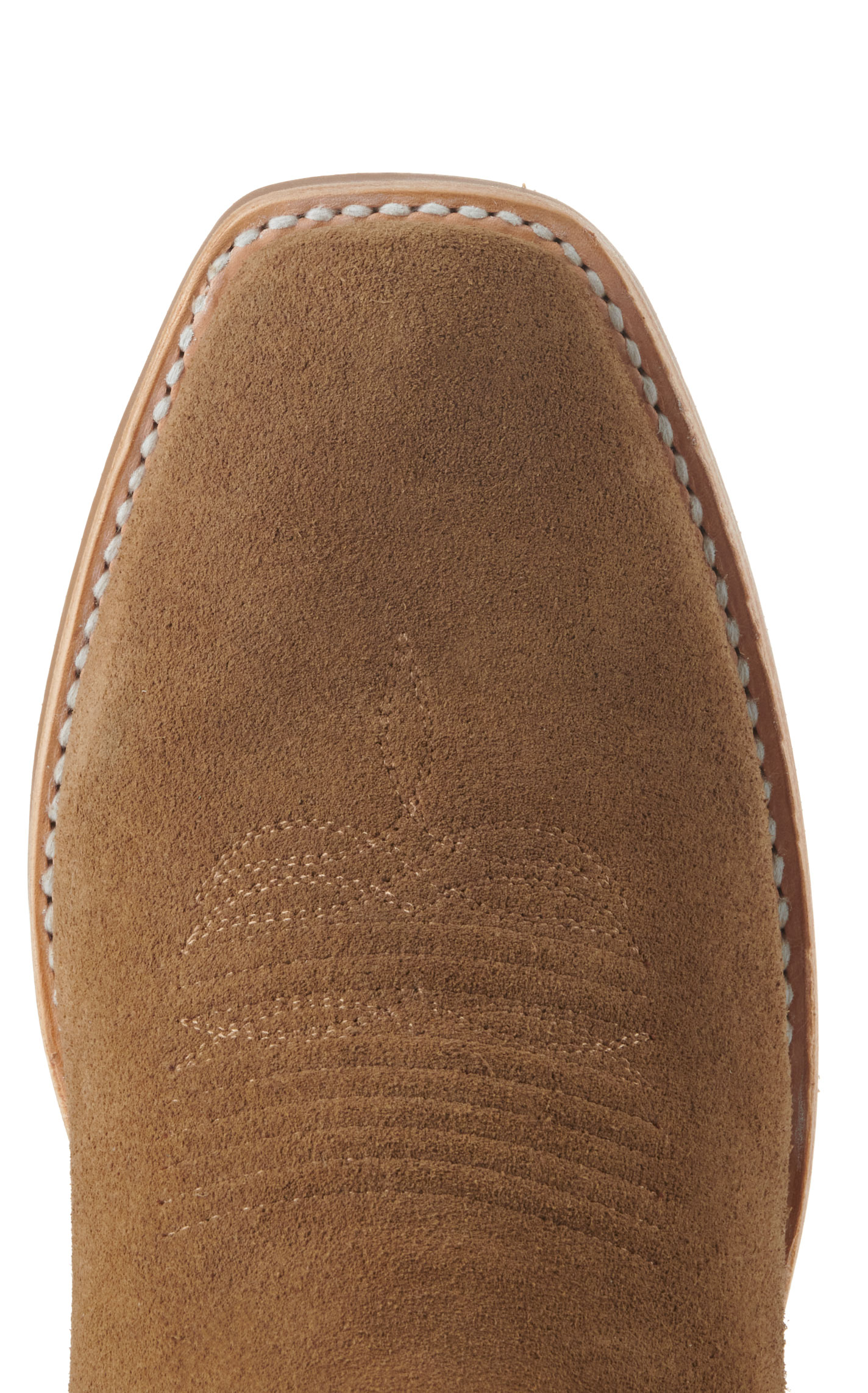 Ariat Men's Stadtler Ocean Blue and Dijon Roughout TekStep Square Toe Cowboy Boots - Image 1
