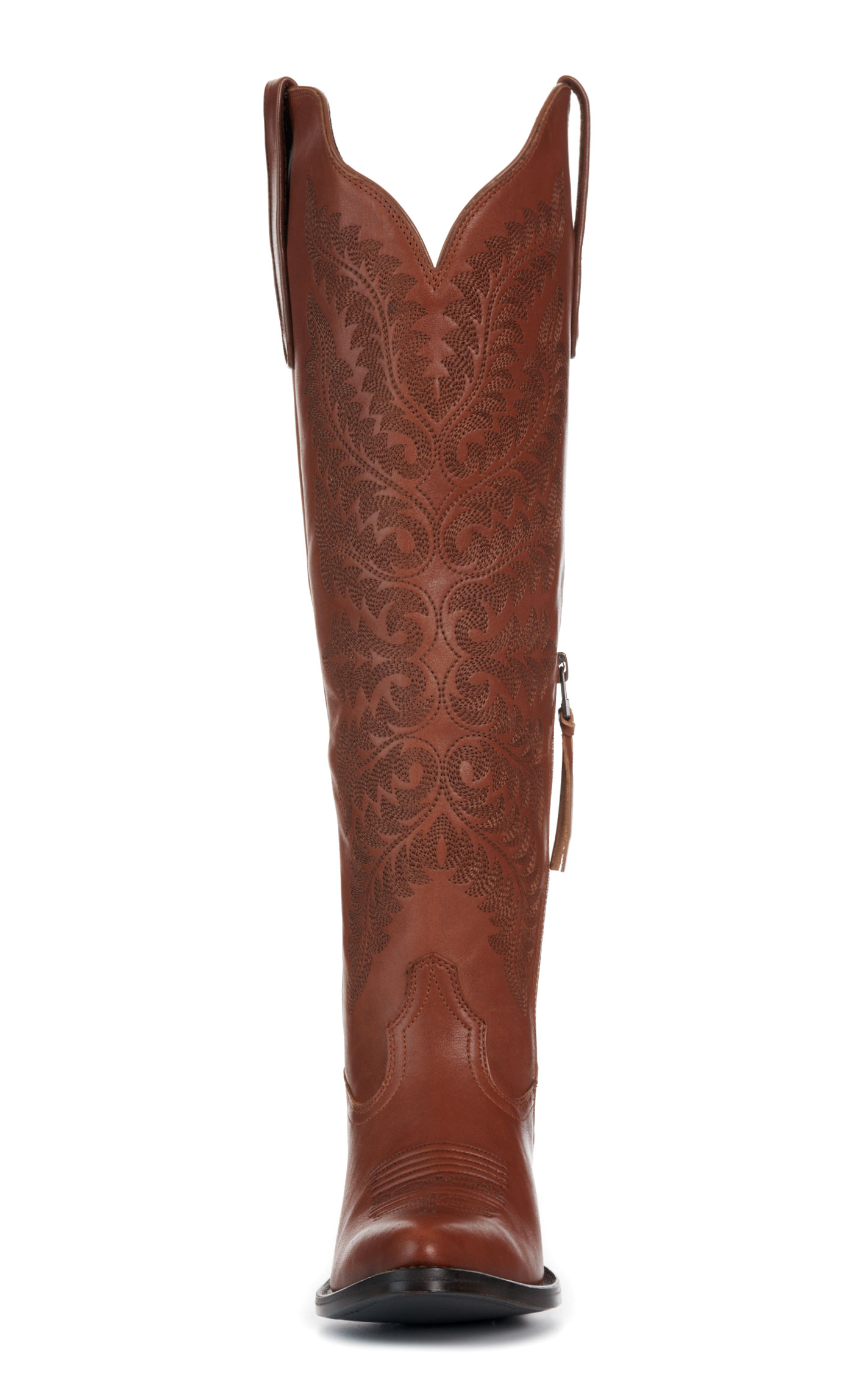 Ariat Women's Helena Aged Peanut J Toe Tall Fashion Cowboy Boots - Image 1