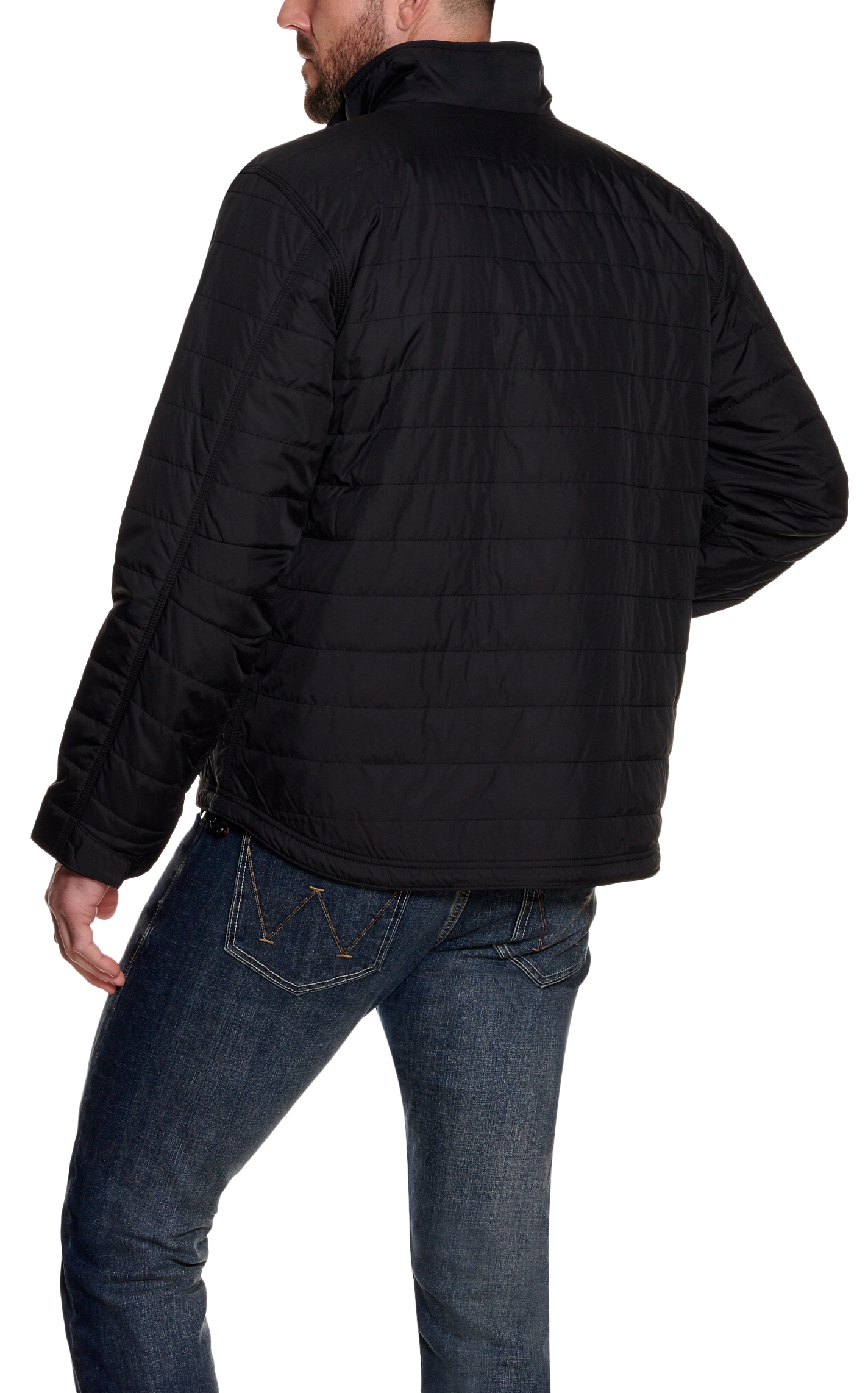 Carhartt Men's Black Water Resistant Long Sleeve Jacket - Image 1