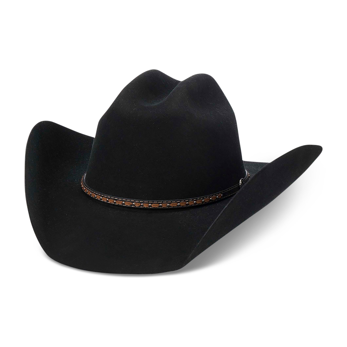 Cavender's Cowboy Collection 3X Black Wool Cowboy Hat - Image 1