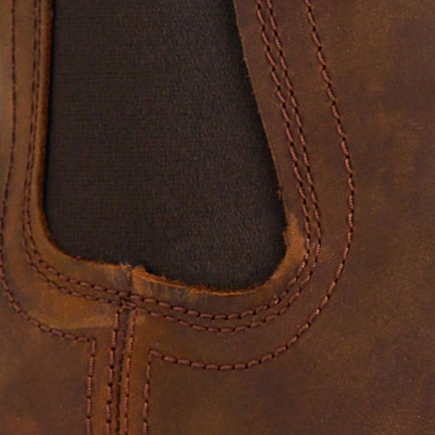 Ariat Men’s Booker Ultra Distressed Tan Square Toe Cowboy Boots - Image 1