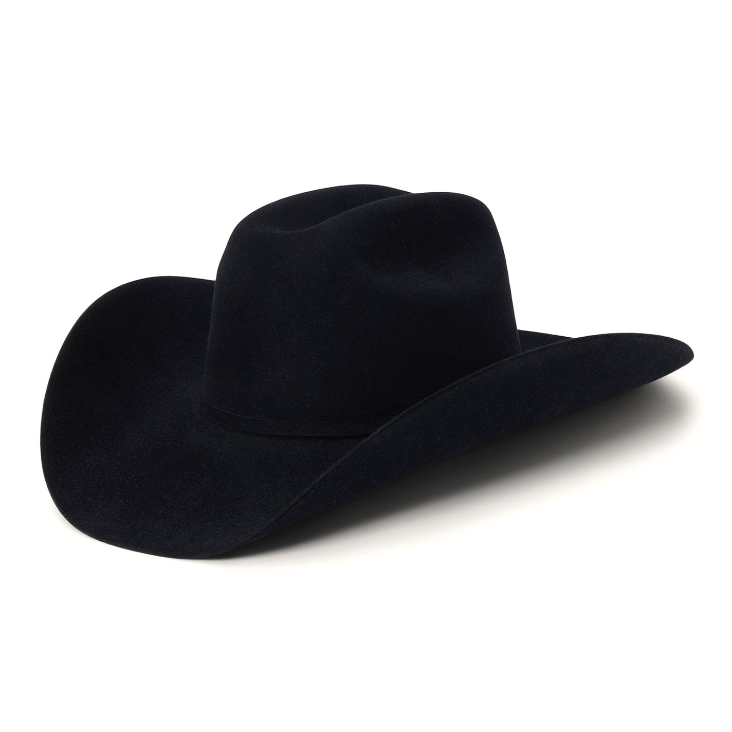 Stetson 5X Lariat Black Felt Cowboy Hat - Image 1