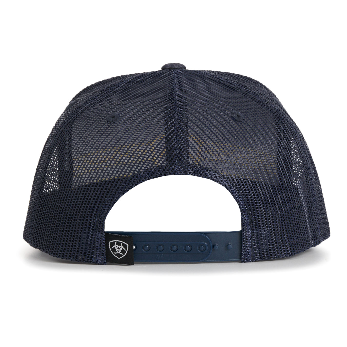 Ariat Men's Navy & Embroidered Butter Boot Stitch Logo Cap - Image 1