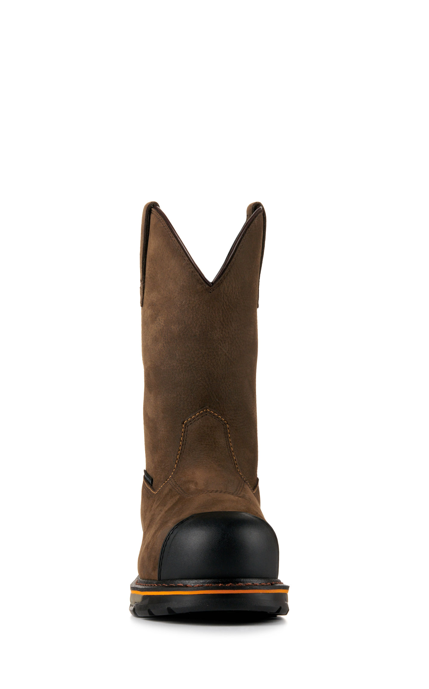 Ariat Men's Stump Jumper Dark Brown BOA Waterproof Round Composite Toe Work Boots - Image 1