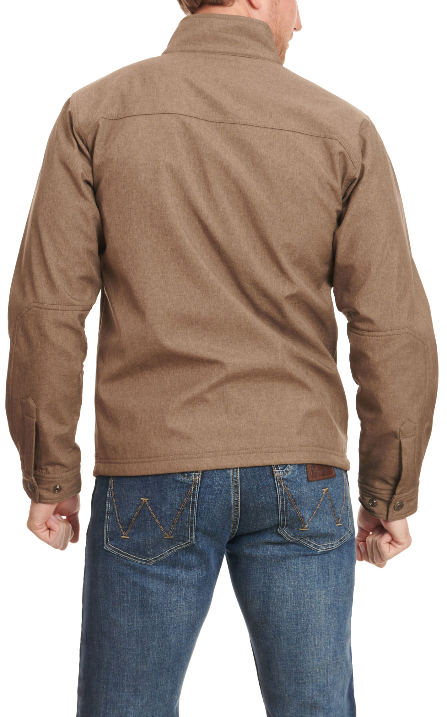 Rafter C Men's Taupe Bonded Jacket - Image 1