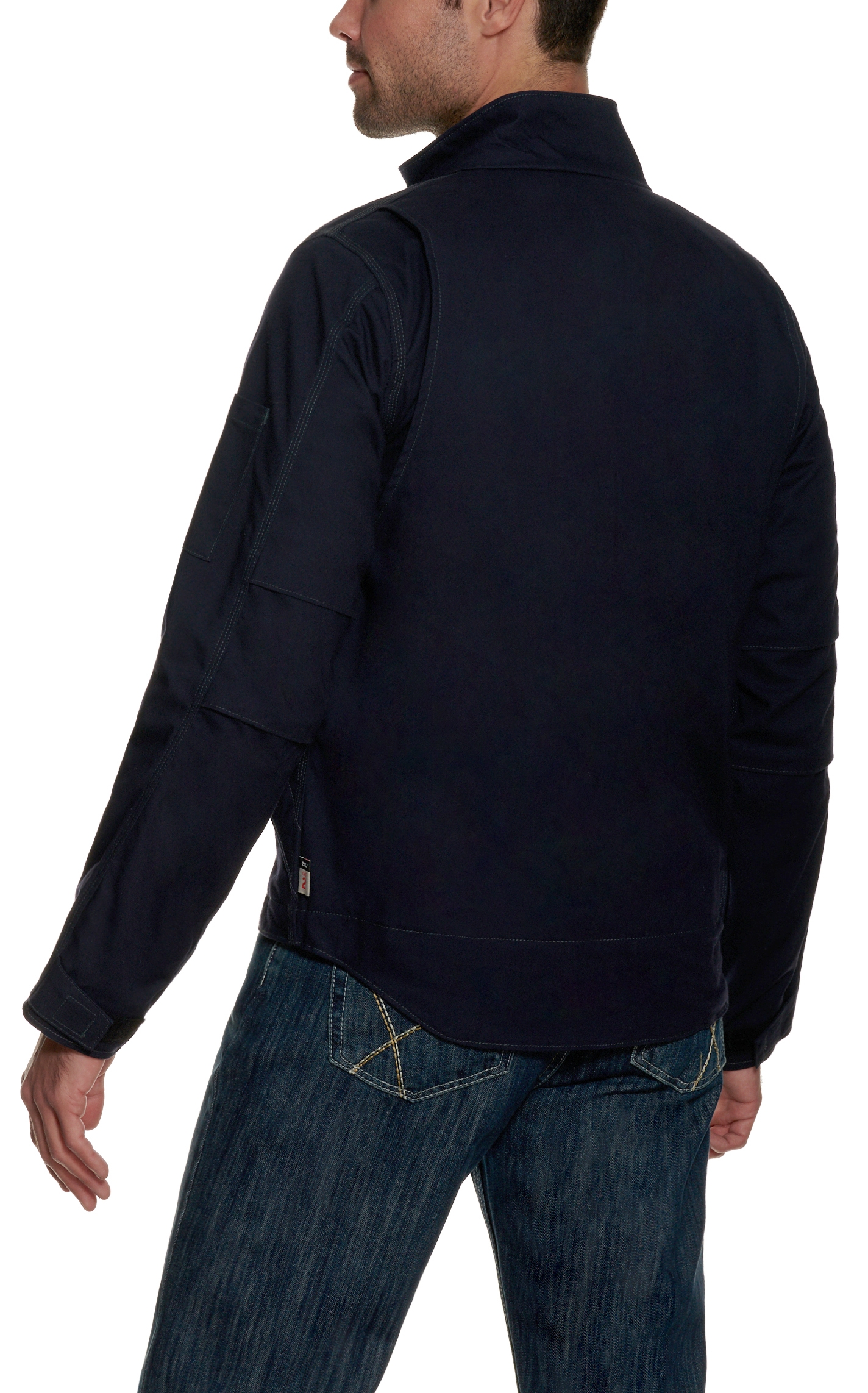 Carhartt Navy Flame-Resistant Quick Duck Jacket - Image 1