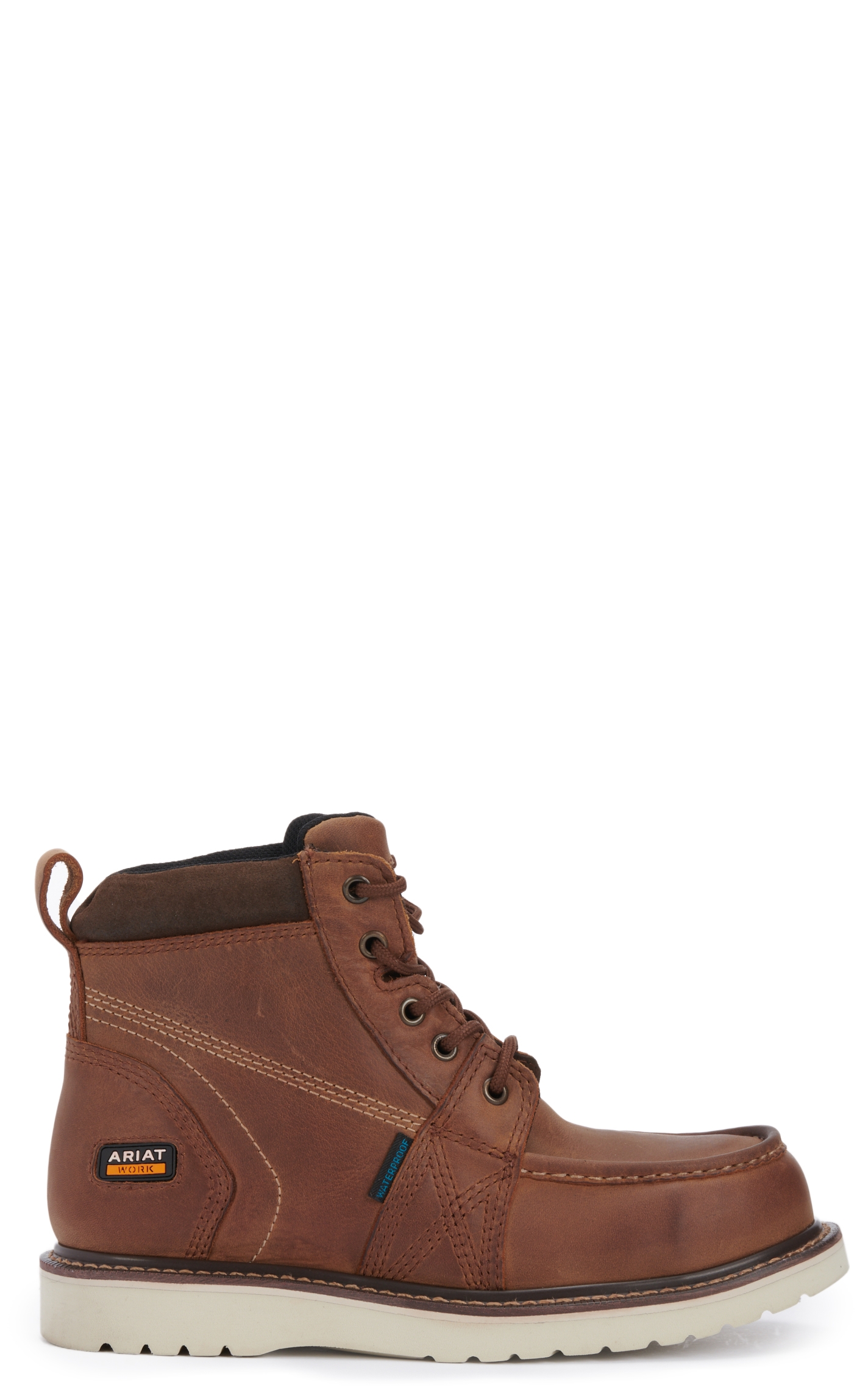 Ariat Women's Rebar Aged Honey EH Rated Comp Round Toe Lace Up Work Boot - Image 1