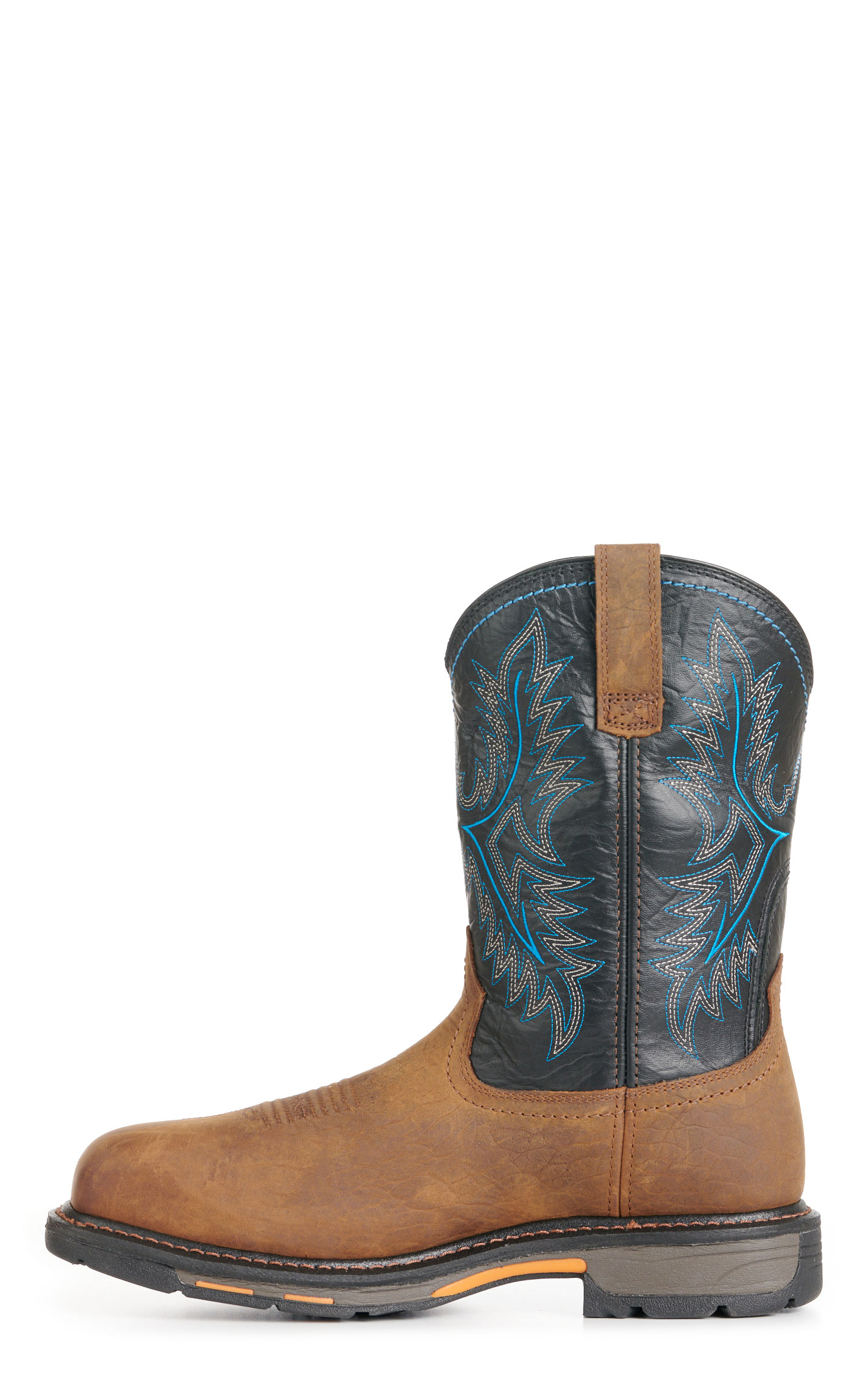 Ariat Men's WorkHog CSA Brown and Black Waterproof Square Composite Toe Work Boots - Image 1