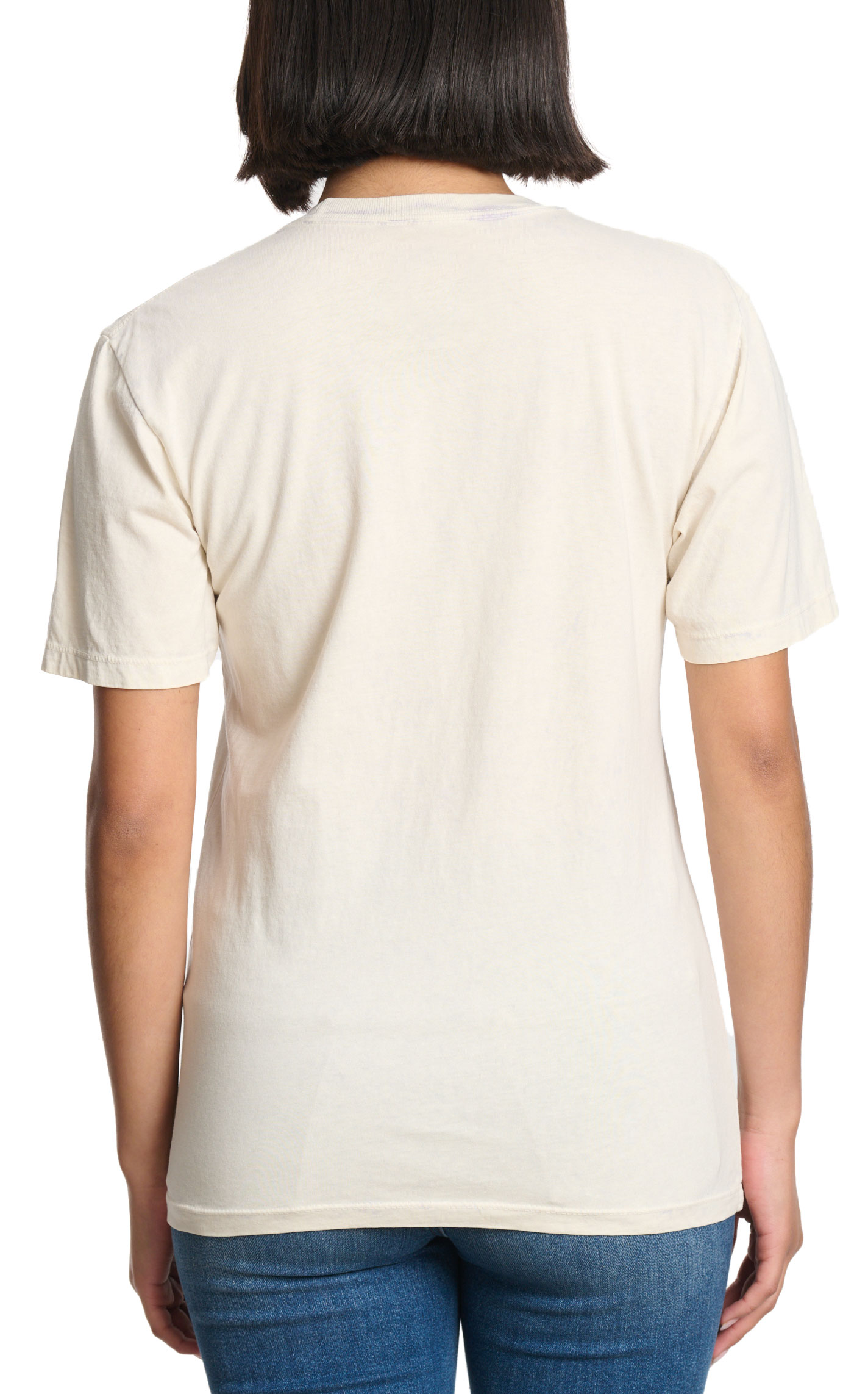 Rockin C Women's Cream & Cinnamon Boots T-Shirt - Image 1