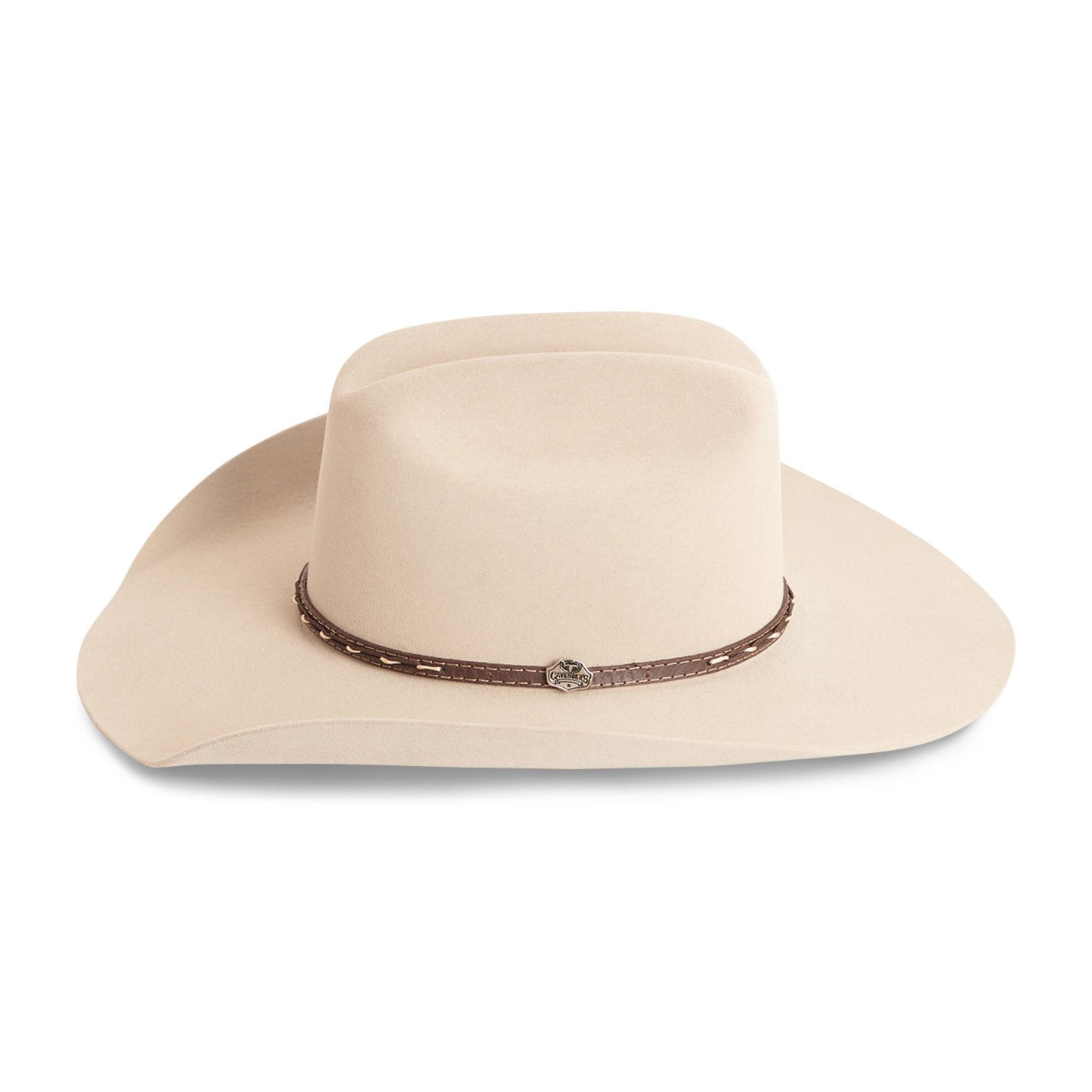 Cavender's 3X Stone Wool Cattleman Crown Cowboy Hat - Image 1
