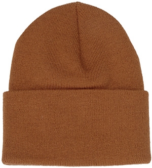Carhartt Brown Acrylic Knit Watch Cap - Image 1