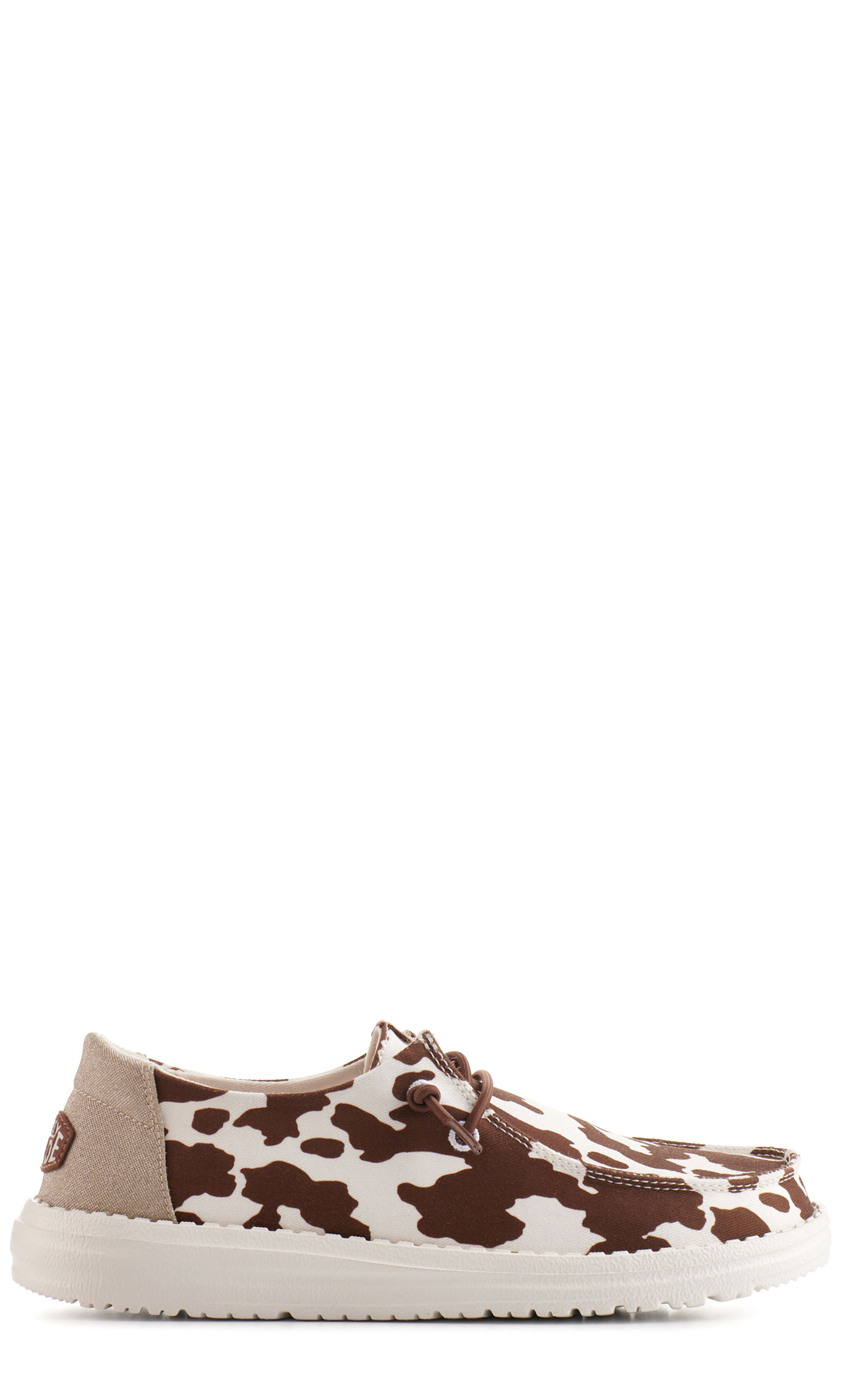 Hey Dude Women's Wendy Cowgirl Sparkle with Gold Moc Toe Lace Up Casual Shoes - Image 1