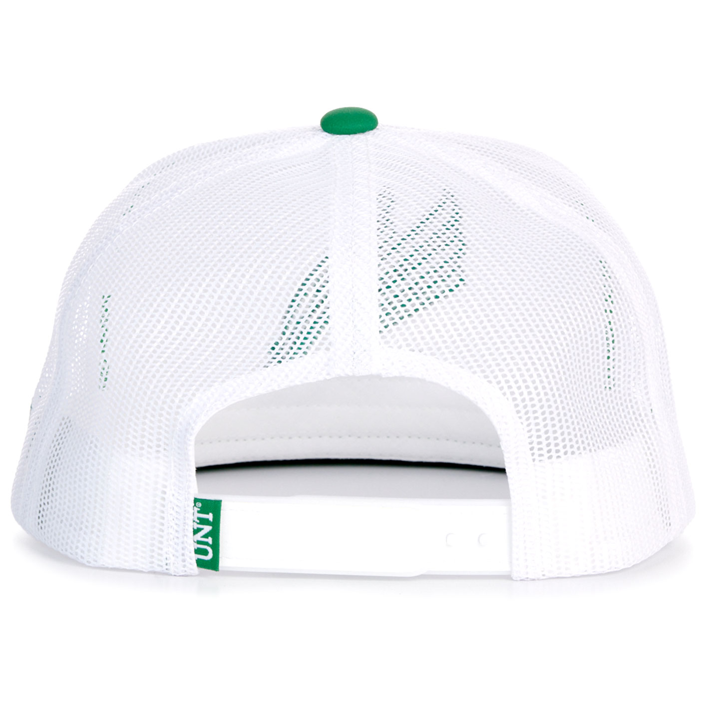 Hooey Collegiate Collection White & Green Eagle Embroidered Logo Cap - Image 1