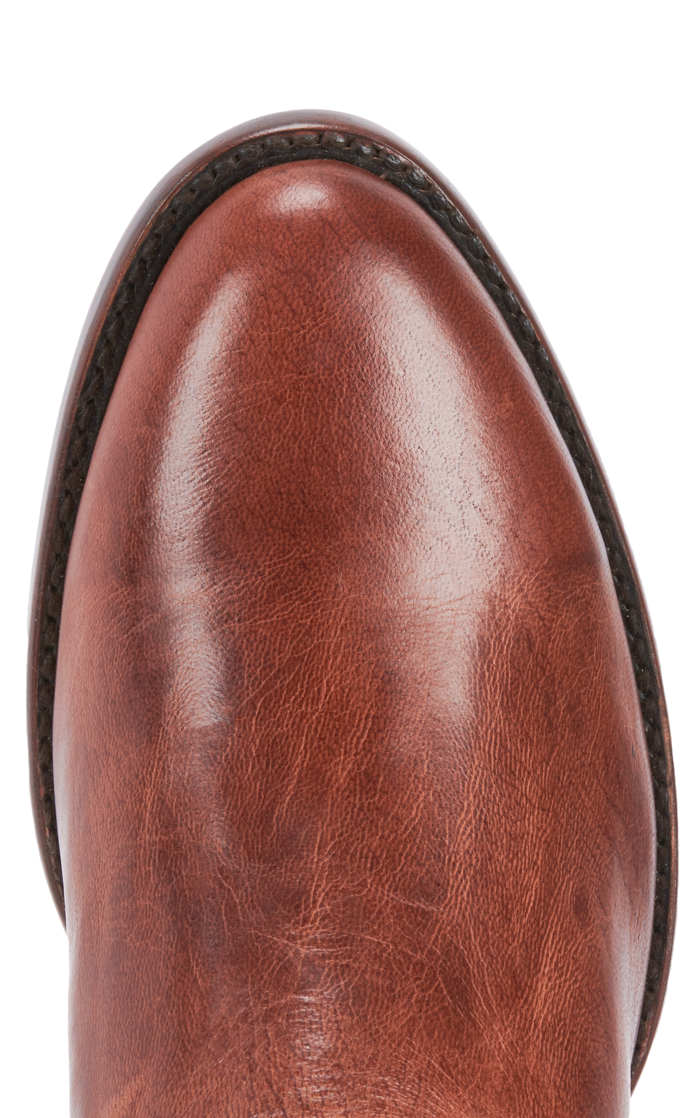 JRC & Sons Men's Todd Mad Dog Goat Leather Round Toe Roper Boot in Peanut Brittle - Image 1