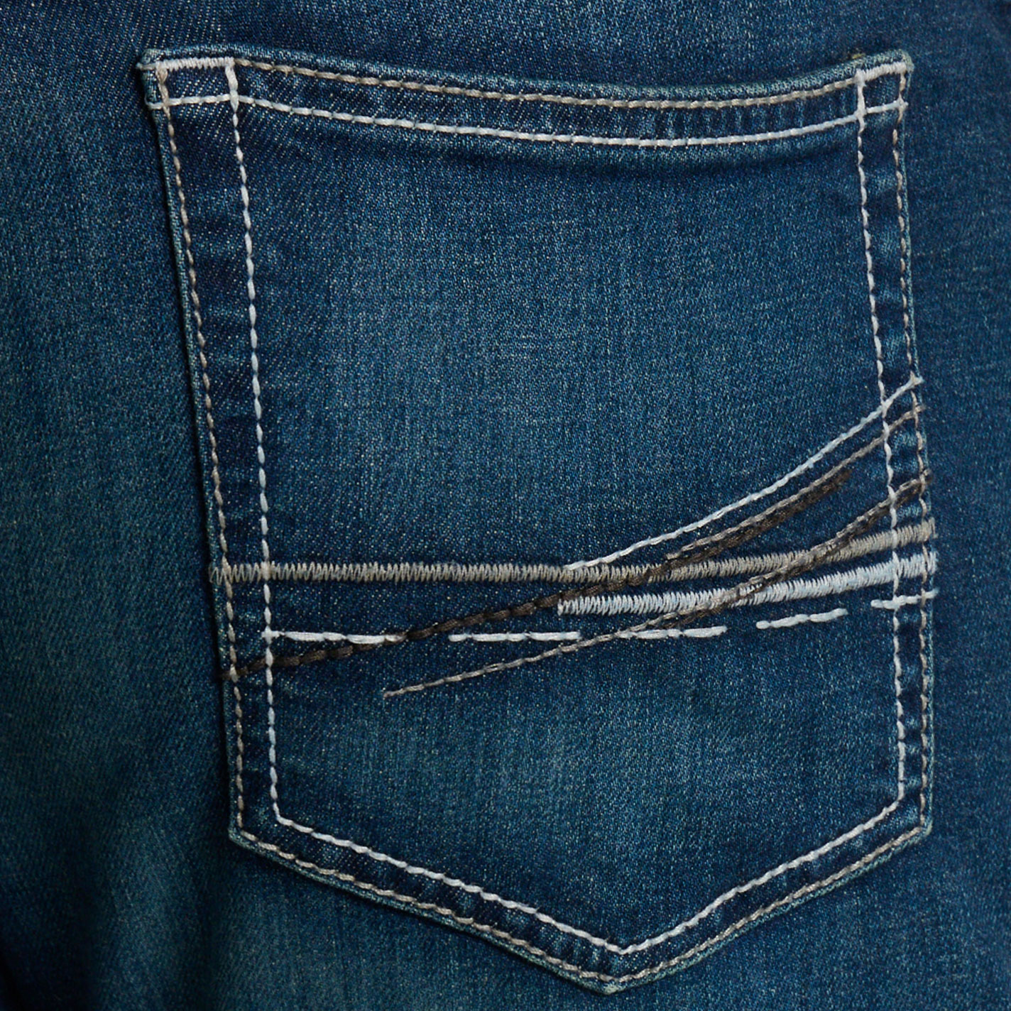 Ariat Men's Dylan Randolph M7 Dark Wash Straight Leg Jeans - Image 1