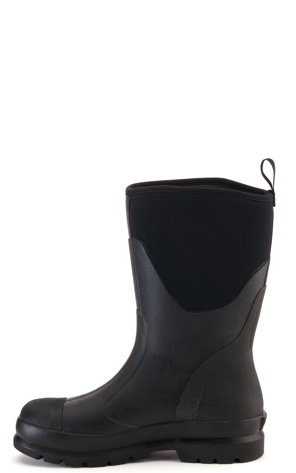 Muck Chore Classic Women's Black Mid Rise Waterproof Round Toe Rubber Boot - Image 1