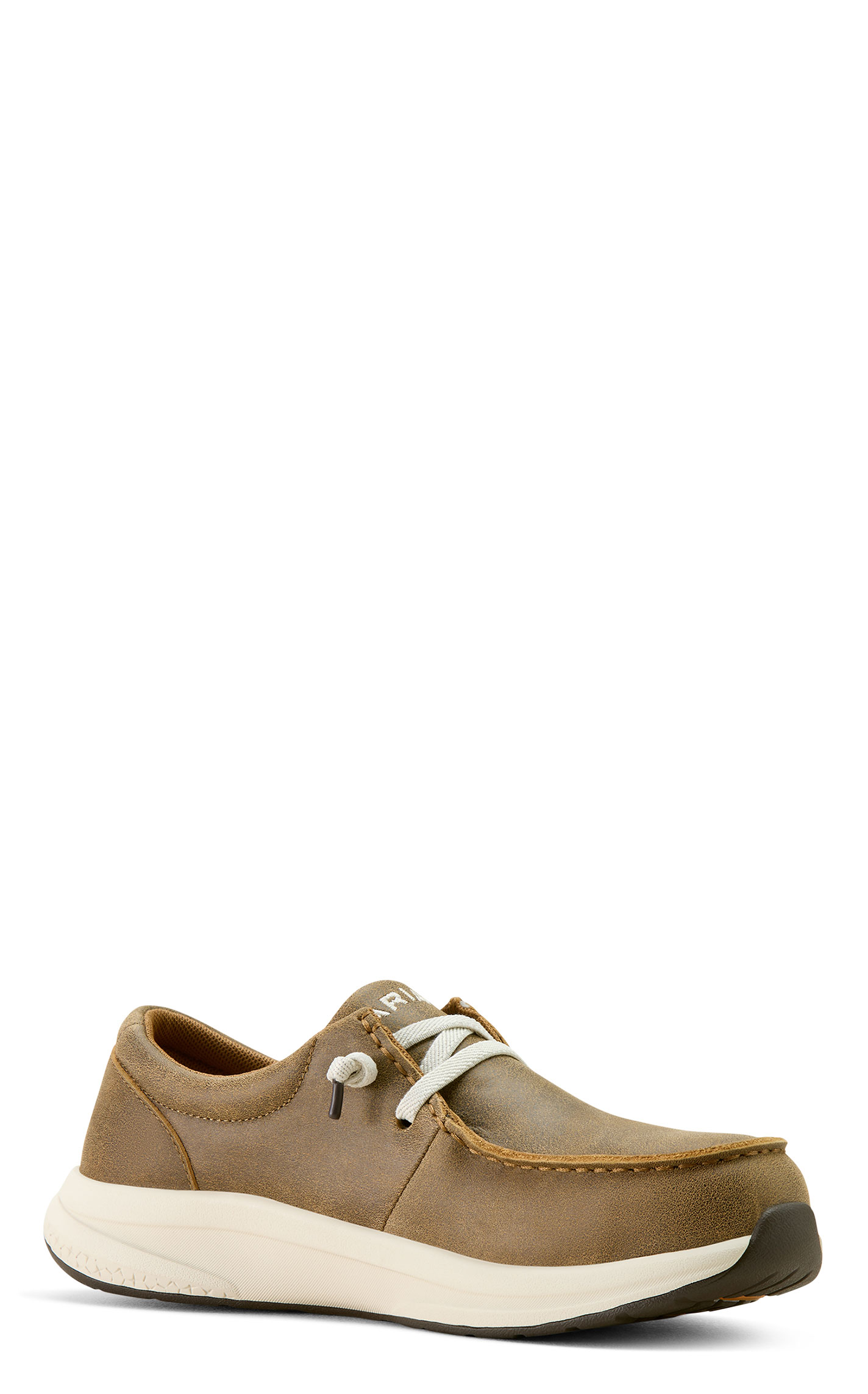 Ariat Women's Brown Bomber Buckeye Steel Toe Work Shoes - Image 1