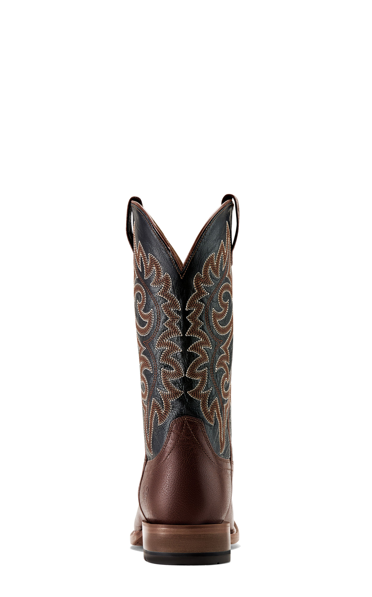 Ariat Men's Hickory Smoke & Bayou Black Highbluff Square Toe Boots - Image 1