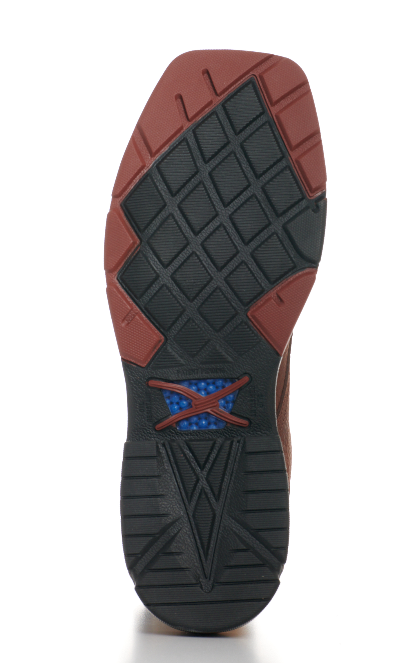 Twisted X Men's Clove Brown Waterproof Wide Square Nano Composite Toe Lace Up Work Boots - Image 6