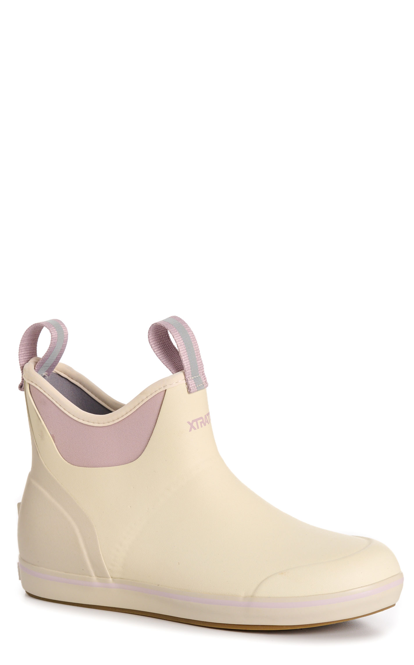 XTRATUF Women’s Ivory Ankle Deck Rubber Boots - Image 1