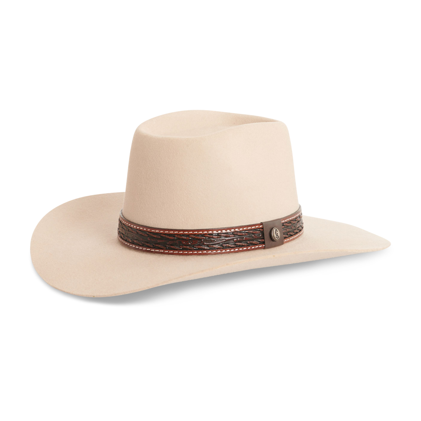Rockin' C Women's Rowdy Silverbelly Wool Cowboy Hat - Image 2