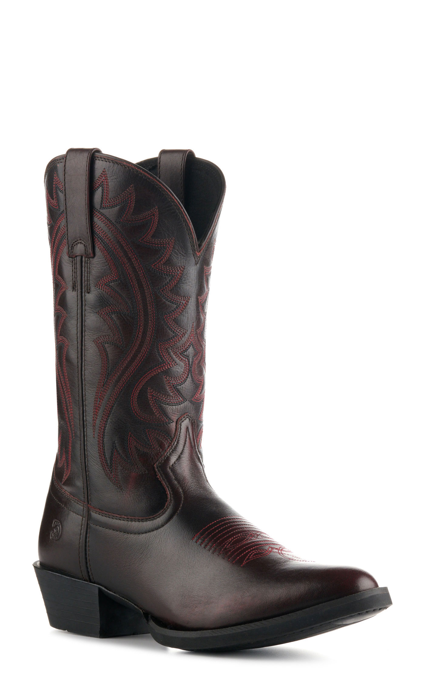 Durango Men's Shyloh Black Cherry R-Toe Cowboy Boots - Image 1