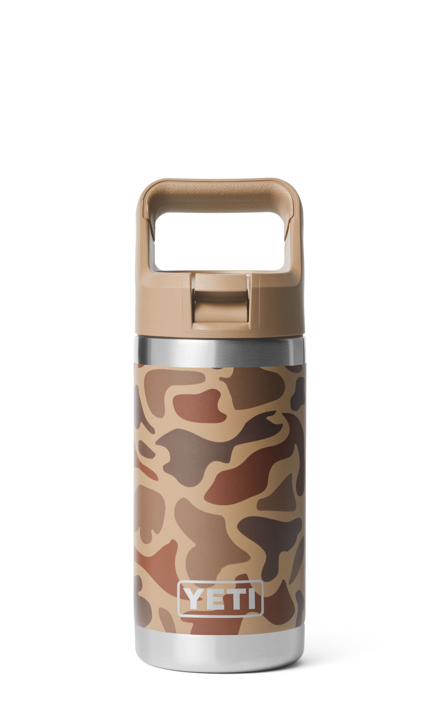 Yeti Coolers Rambler Jr 12 Oz Wetlands Camo Kids' Bottle - Image 1