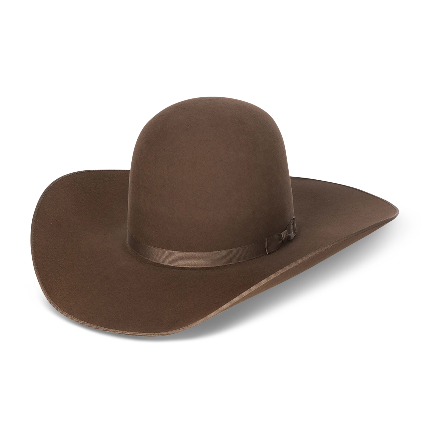 Cavender's 6X Walnut Open Crown Felt Cowboy Hat - Image 1