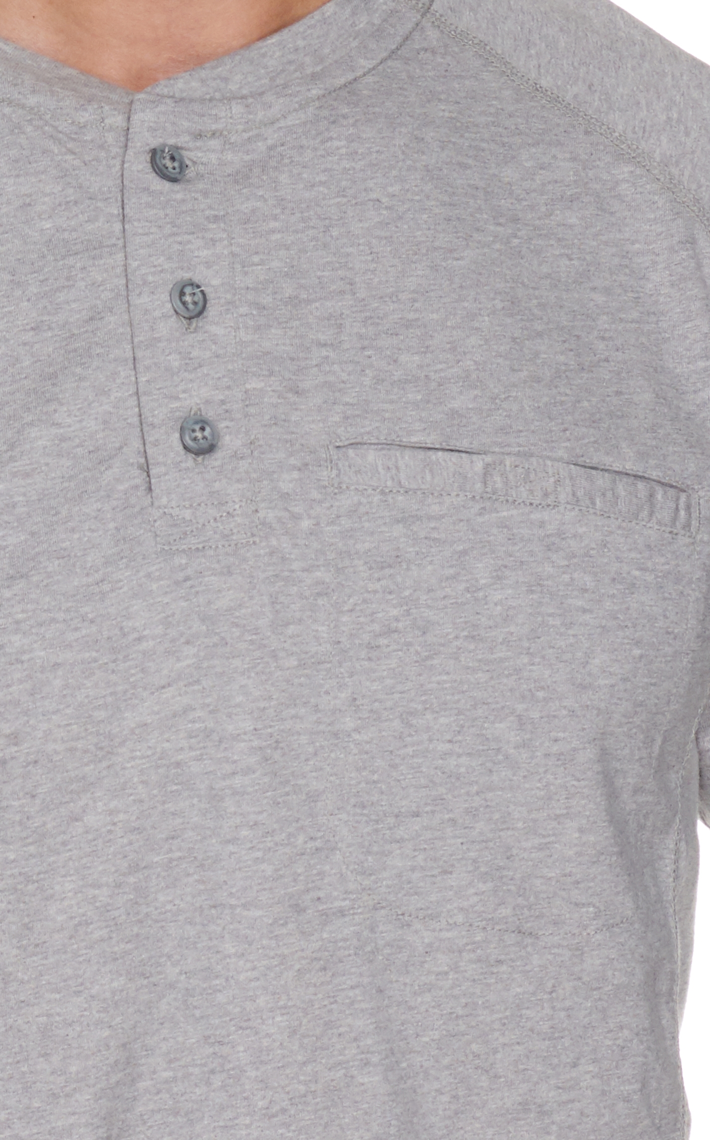 Ariat Men's Silver Fox Heather Air Henley Long Sleeve FR Work Shirt - Big & Tall - Image 1