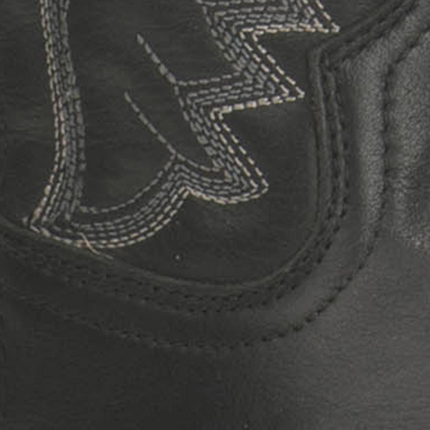 Laredo Men's Black Round Toe Cowboy Boots - Image 1