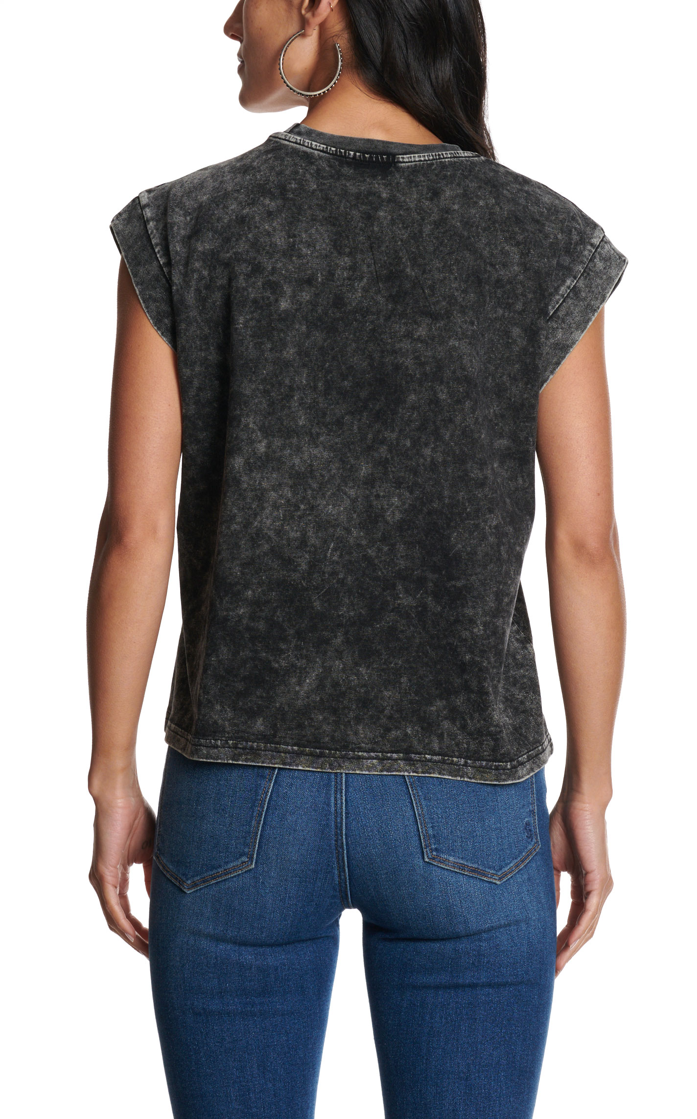 Merigold Kiss Women's Charcoal Yee Haw Graphic T-Shirt - Image 2