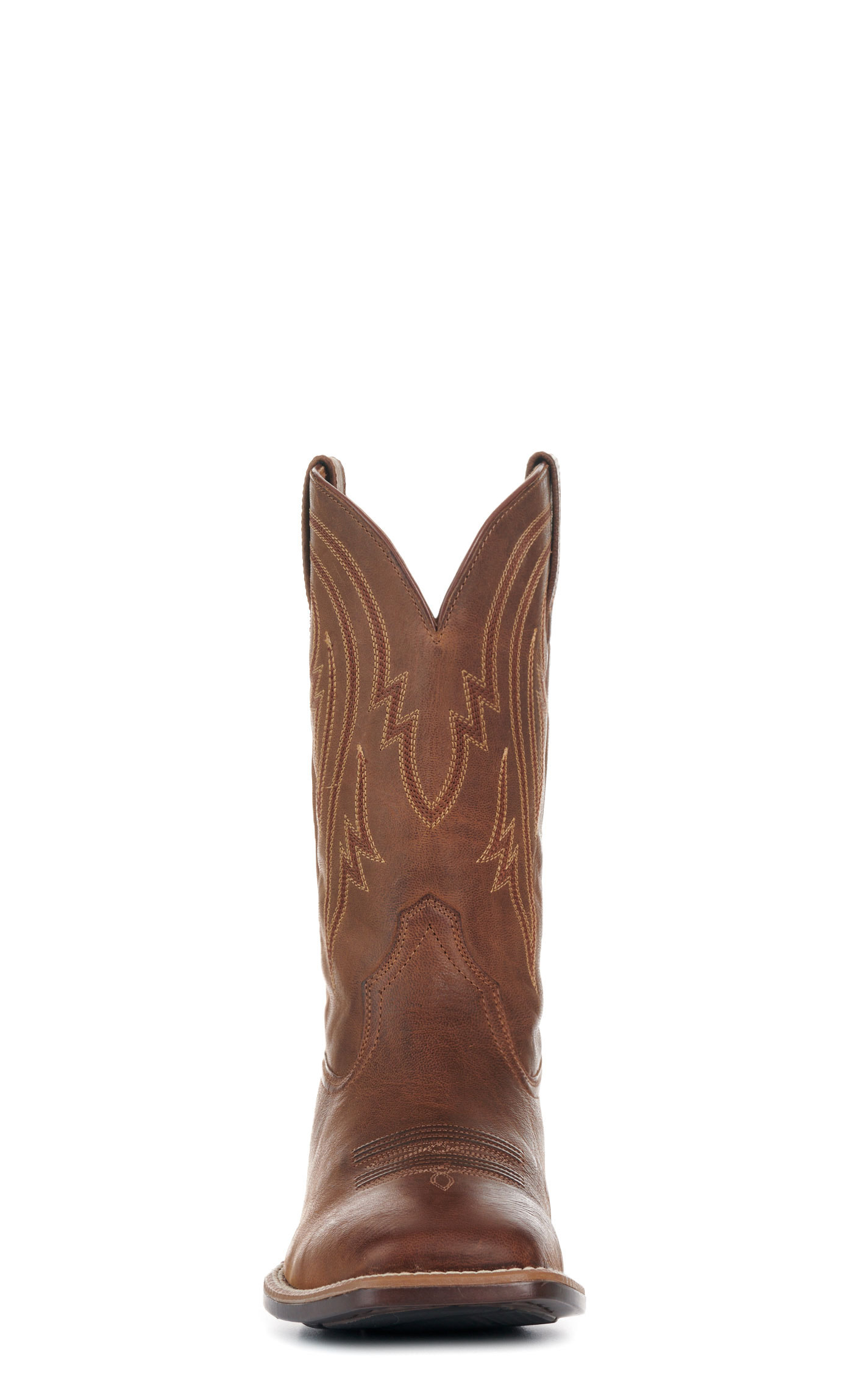 Ariat Men’s Plano Woody Tan Bantamweight Wide Square Toe Cowboy Boots - Image 1
