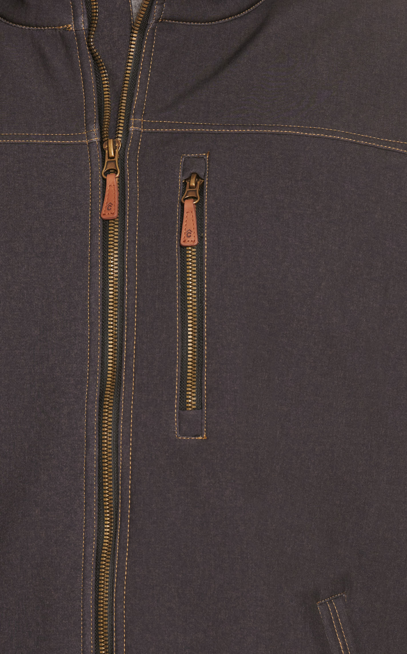 Rafter C Men's Dark Gray Bonded Jacket - Big & Tall - Image 1