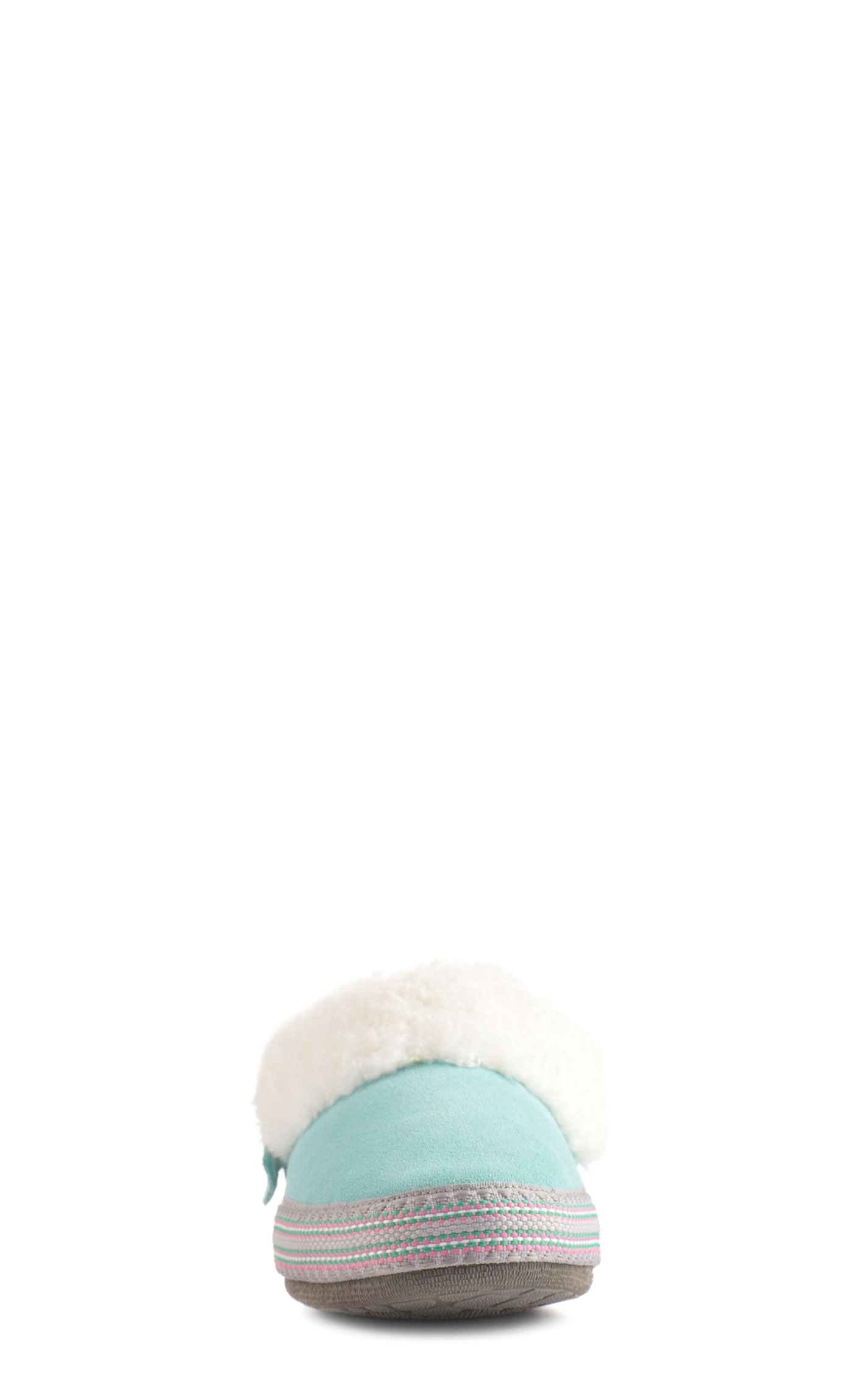 Ariat Women's Melody Turquoise Suede Slippers - Image 1