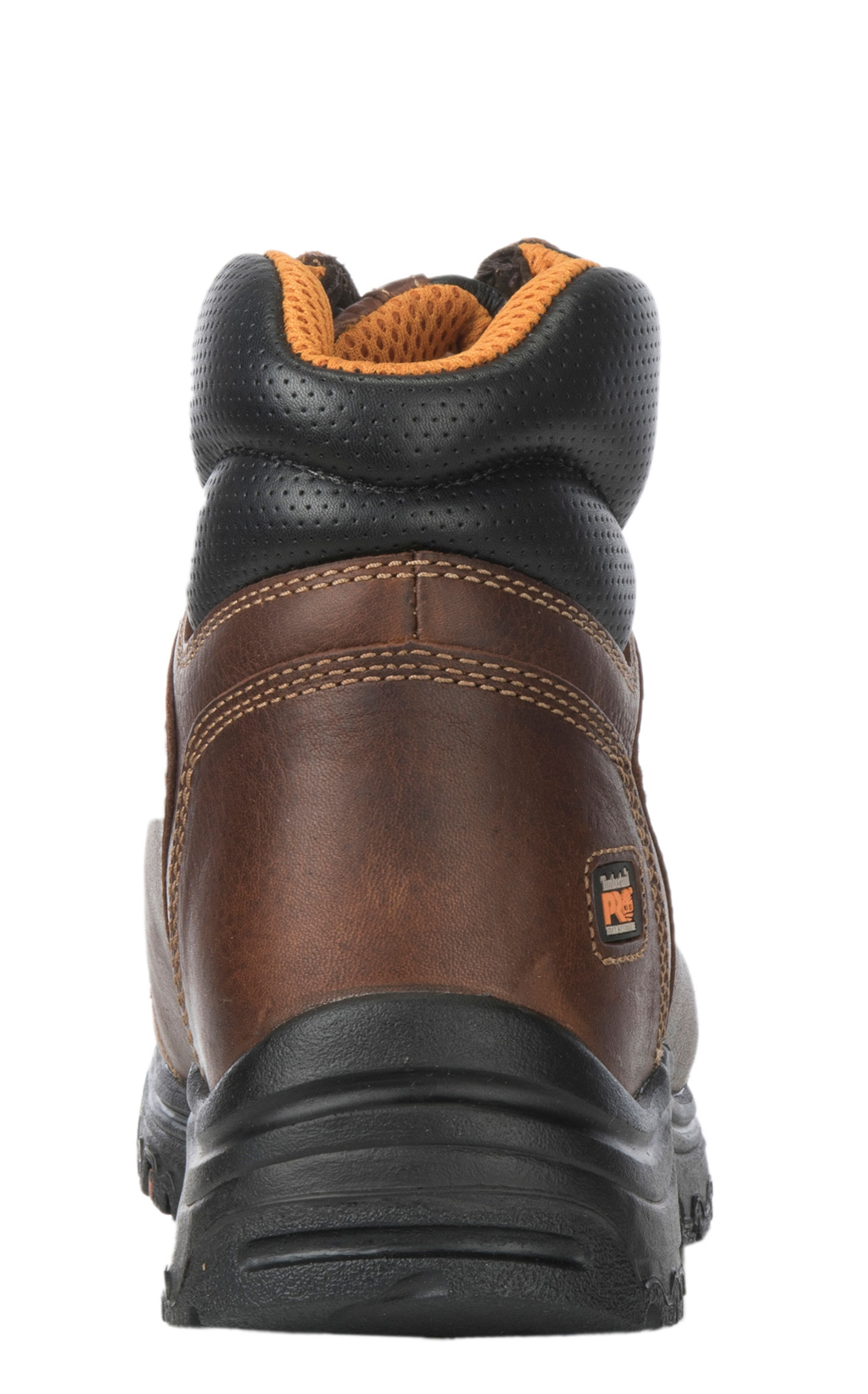 Timberland PRO Men's Titan Brown Round Alloy Toe Lace Up Work Boot - Image 1