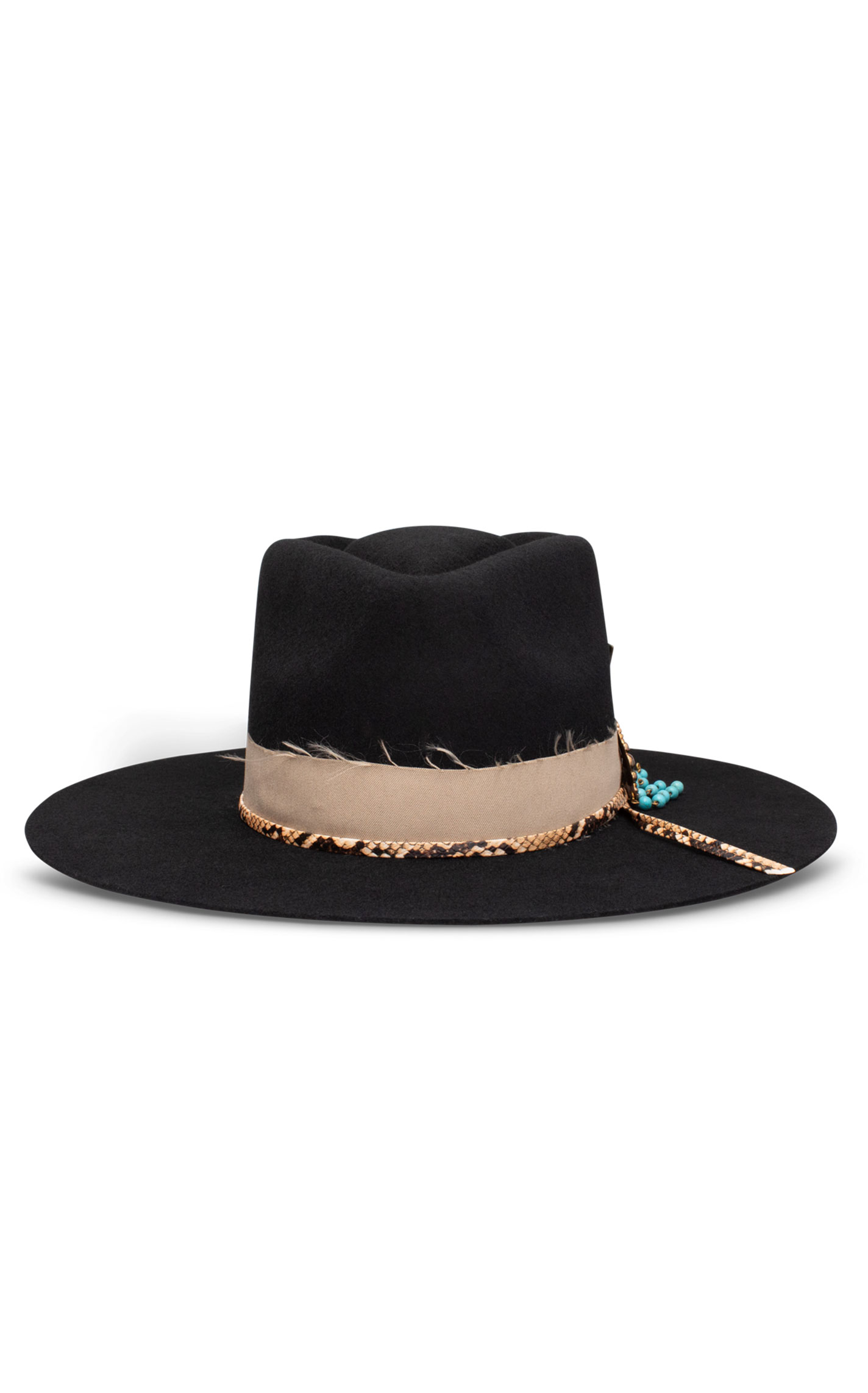 Charlie 1 Horse Laney Wilson Women's Black Wool Felt 'Lucky Me' Hat - Image 5